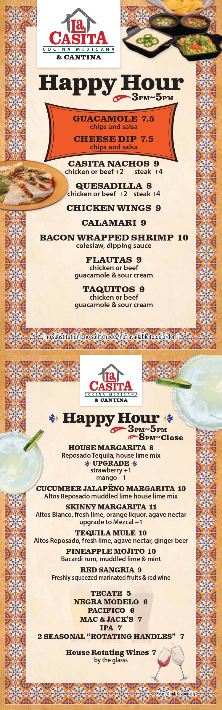 Happy Hour Menu La Casita Cocina Mexicana Cantina happy-hour-menu-la-casita-cocina-mexicana-cantina