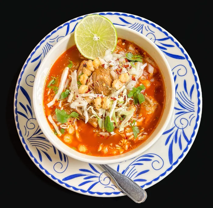 Pozole, Mexican pork stew with hominy